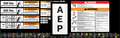 JLG 1001108720 Decal Kit Platf Decals 800A