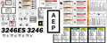 1001149799 Kit(Service),3246ES Decal For JLG