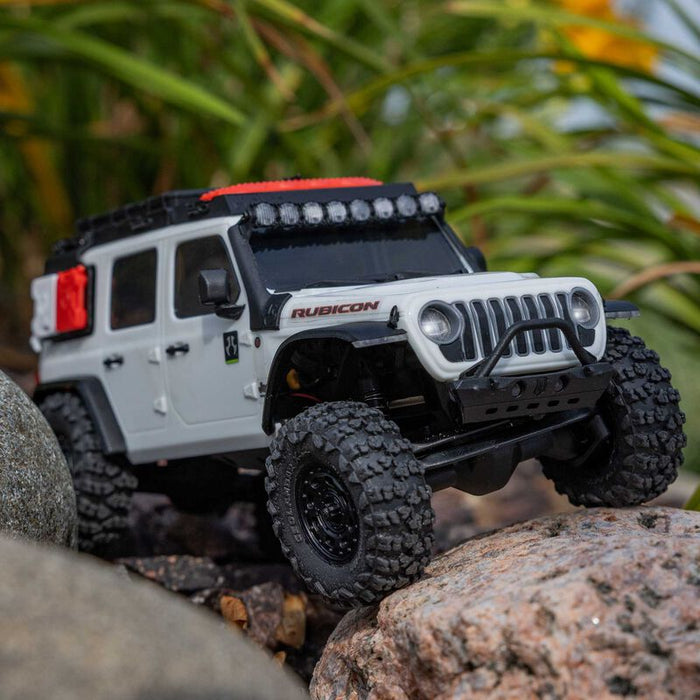 1/30 SCX30 Jeep Wrangler JLU 4X4 RTR Brushed Rock Crawler (Battery & Charger Included)