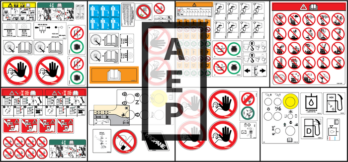 Skyjack 160892 Decal Kit 68Rt