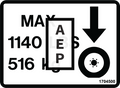 JLG 1704500 Decal Wheel Loadd L B J Chi