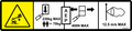 JLG 1705978 Decal 230Kg Capacity