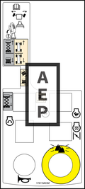 Skyjack 172115 Decal 68Rt Control Box Top