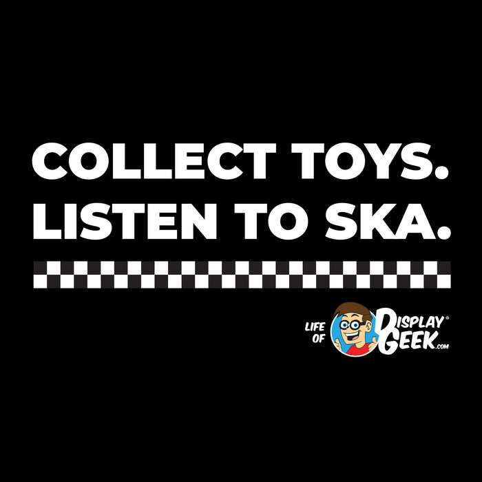 2020 Collect Toys. Listen to Ska. Display Geek - Short-Sleeve Unisex T-Shirt - Display Geek