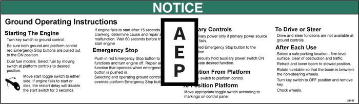 Genie 28167 Notice-Oper.Istr.(Grnd)