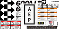 2900968 Decal Kit (Dom) 600Aj For JLG