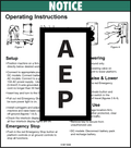 Genie 31067 Notice-Oper.Instruct-Awp