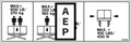 JLG 3252588 Decal Nameplate Capacity 600 Lb