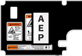 JLG 4110188 Decal Overlay Lh