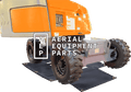 JLG 450AJ diaper belly tarp
