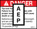 Genie 48733 Danger-Tip-Over Hazard