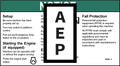Genie 82884 Notice-Oper Inst-Platfor