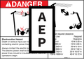 Genie 97676 Danger-Electrical Hazard