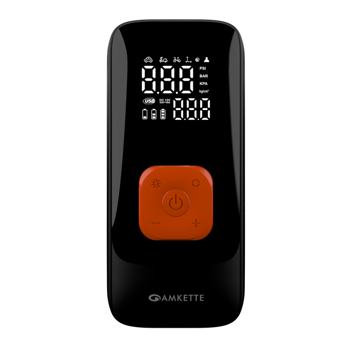 Amkette AirPulse X300 2-in-1 Portable Tyre Inflator