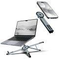 Amkette Ergo Fold Pro Laptop and Magnetic Phone Stand
