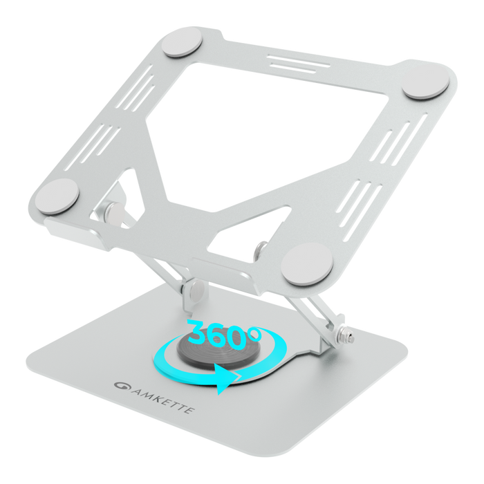 Amkette Ergo Hi-Rise 360 V2 Alloy Laptop Stand
