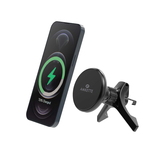 Amkette iGrip MagSafe Car Air Vent Wireless Charger
