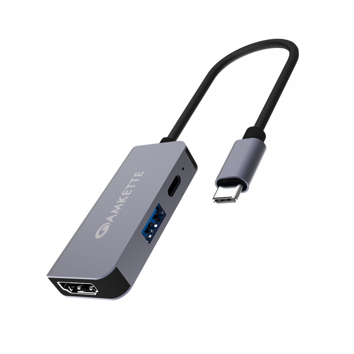 Amkette USB C - 3 Port Mini Dock