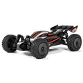 ARRMA TYPHON GROM 223S BLX – front 3/4 view with body shell, silver/black/red livery