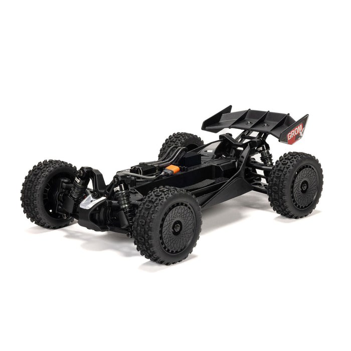 ARRMA Typhon Grom BLX blue action outdoor