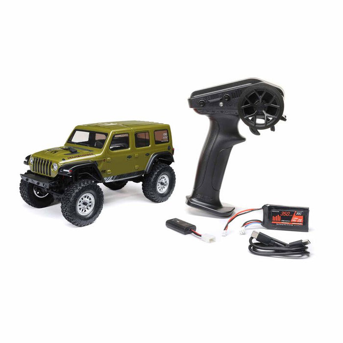 Axial SCX24 Jeep Wrangler JLU 1/24 4X4 Rock Crawler Brushed RTR