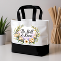 Be Still & Know Faith-Inspired Tote Bag