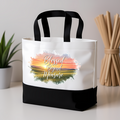Blessed Beyond Measure Tote Bag – Sunset Landscape Design