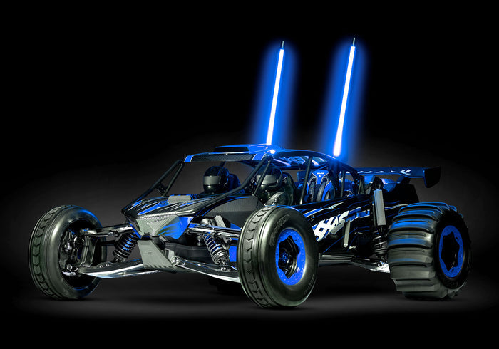 Blue LED Whip Light w/ Flex-Tech Mount