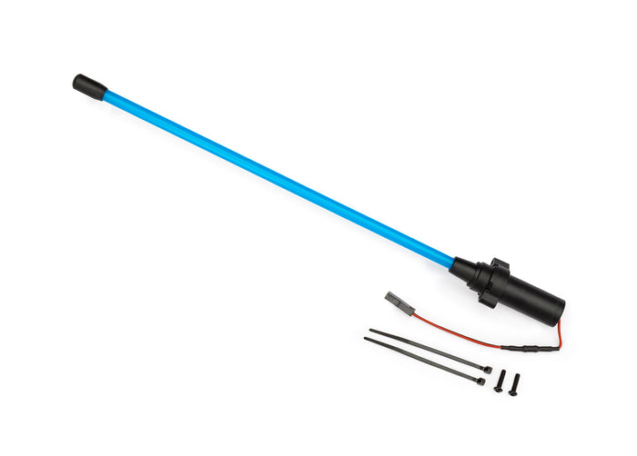 Blue LED Whip Light w/ Flex-Tech Mount