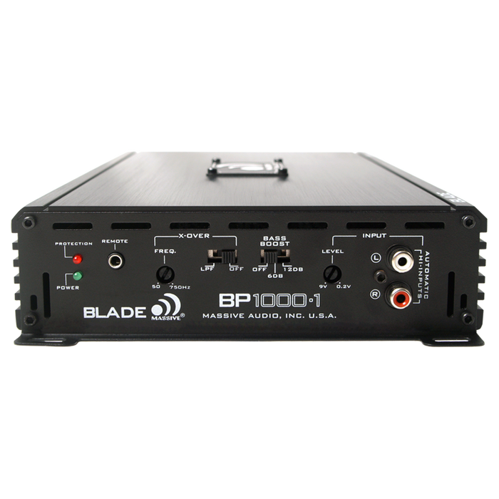 BP1000.1 V2 - 455 Watts RMS @ 2 Ohm Full Range Mono Amplifier