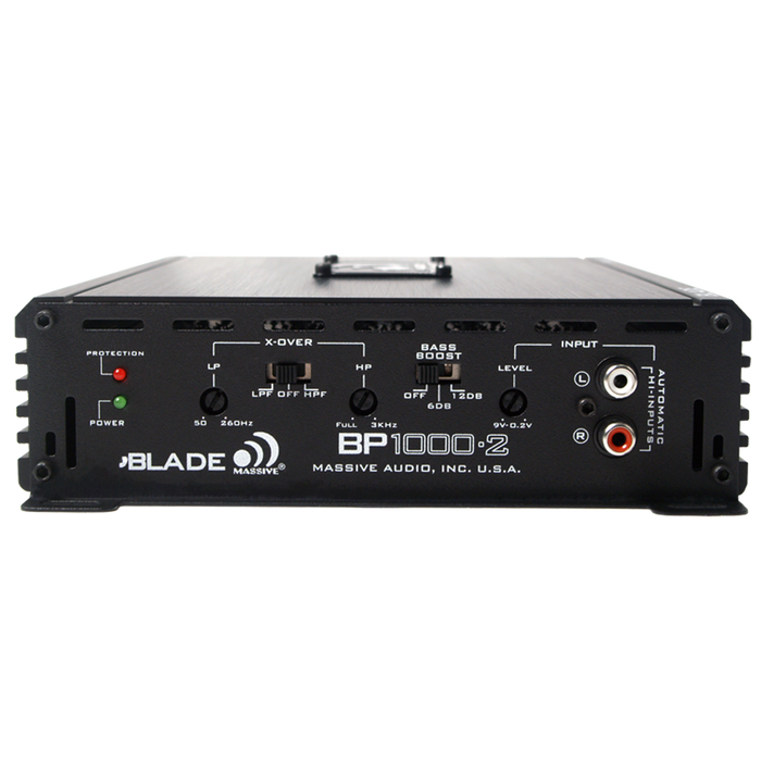 BP1000.2 - 160 Watts RMS x 2 @ 4 Ohm 2 Channel Amplifier