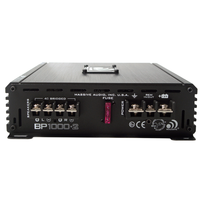 BP1000.2 - 160 Watts RMS x 2 @ 4 Ohm 2 Channel Amplifier