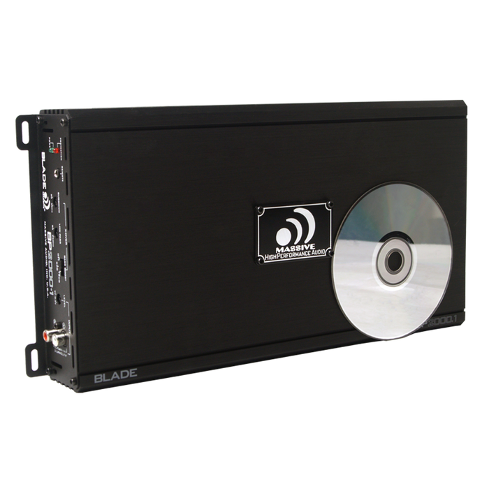 BP2000.1 - 1000 Watts RMS x 1 @ 1 Ohm Digital Mono Amplifier