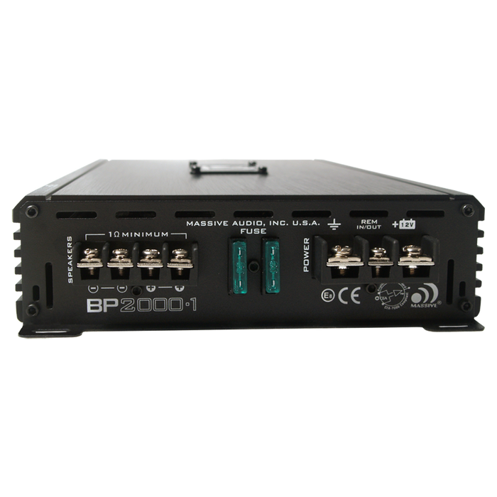 BP2000.1 - 1000 Watts RMS x 1 @ 1 Ohm Digital Mono Amplifier