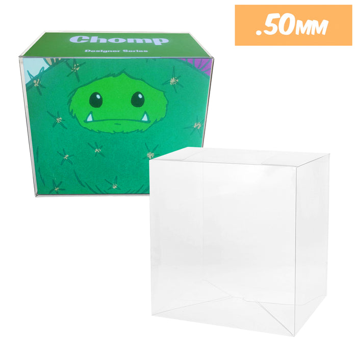 CHOMP CACTUS Protectors for Abominable Toys Vinyl Collectible Figures (0.50mm thick) 7h x 7w x 4.25d - Display Geek, Inc.