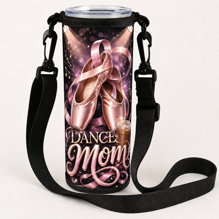 Dance Mom over-the-shoulder tumbler bag