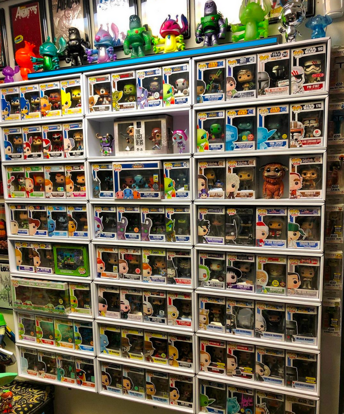 Display Geek Inbox Storage Best Funko Pop Vinyl Display Case Pop Shelf Shelves Eco vaulted original kubbies
