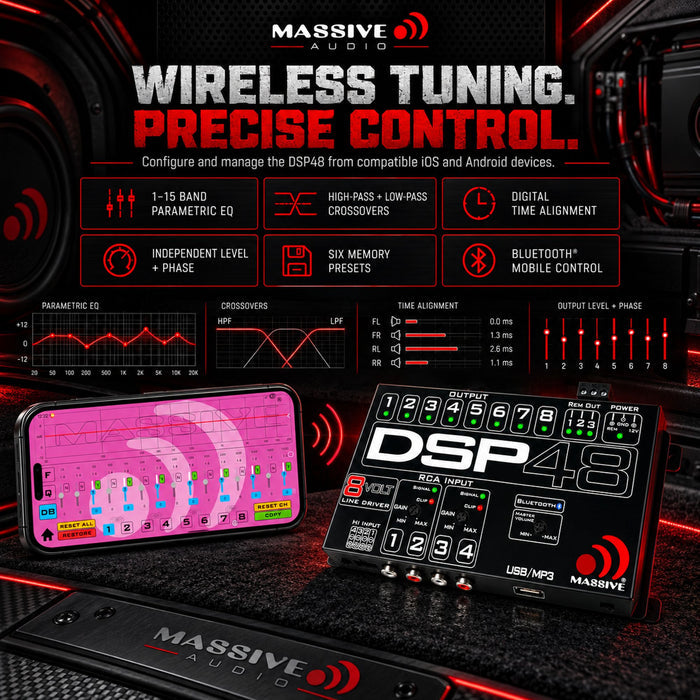 DSP48  - Digital Signal Processor with Bluetooth® Audio Streaming