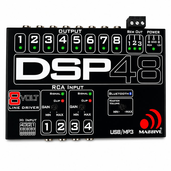 DSP48  - Digital Signal Processor with Bluetooth® Audio Streaming