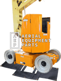 JLG E450AJP diaper belly tarp