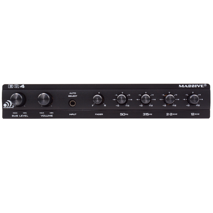 4 Band Car Audio Graphic Equalizer