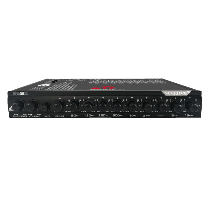 EQ9X - 9 Band Car Audio Graphic Equalizer