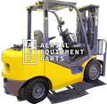 Komatsu FG25T-12 diaper belly tarp