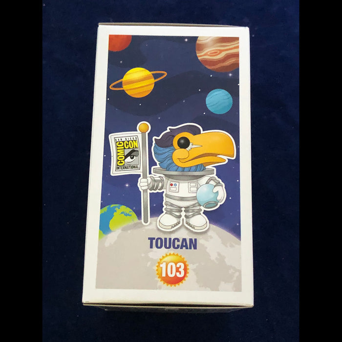 Funko Pop Ad Icons Toucan Astronaut White Summer Convention