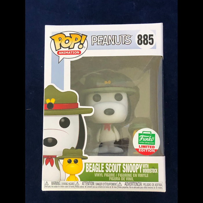 Funko Pop Beagle Scout Snoopy With Woodstock Funko Shop