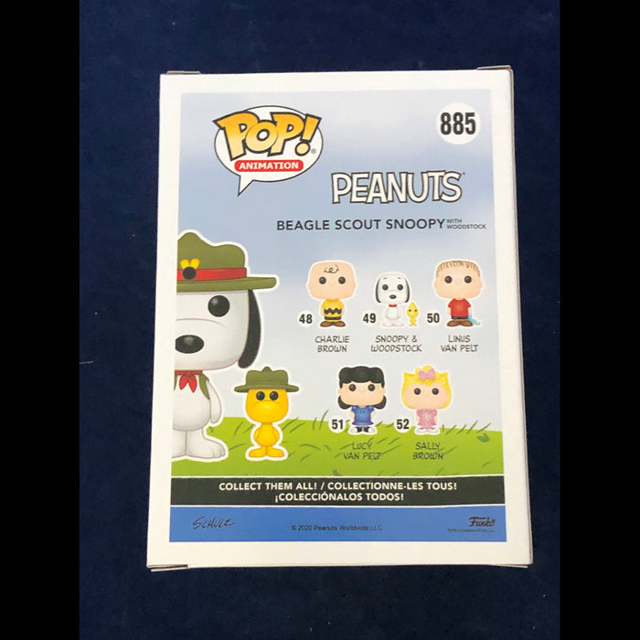 Funko Pop Beagle Scout Snoopy With Woodstock Funko Shop