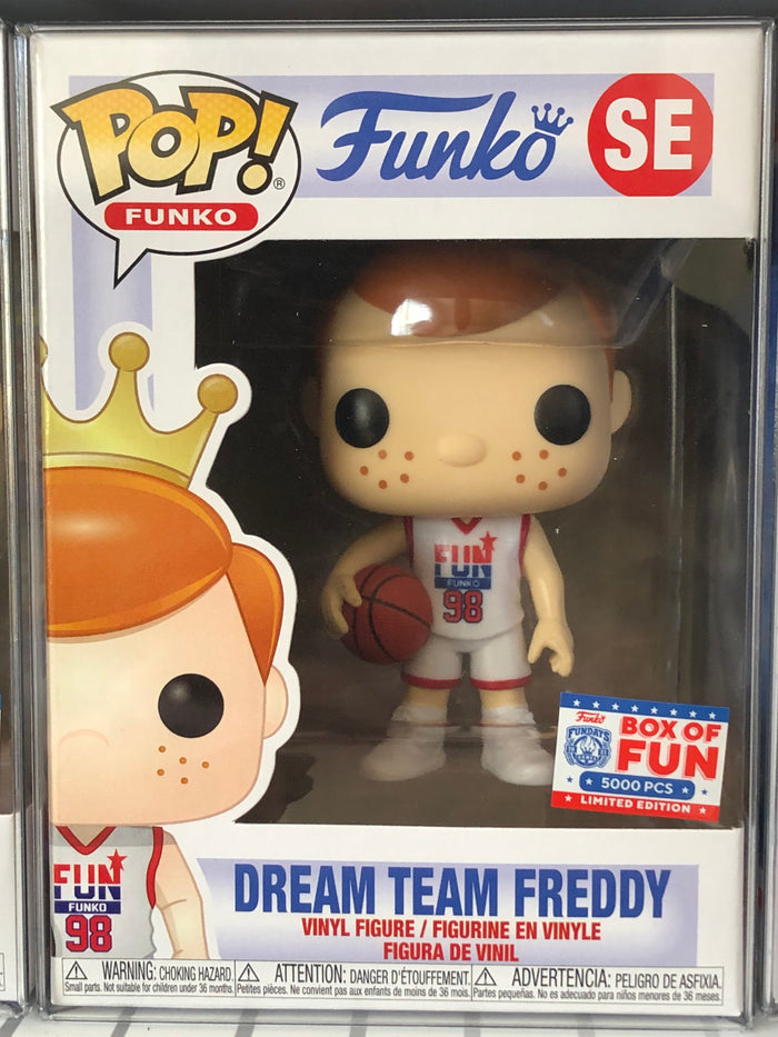 Funko Pop Dream Team Freddy Funko Box of Fun LE 5000