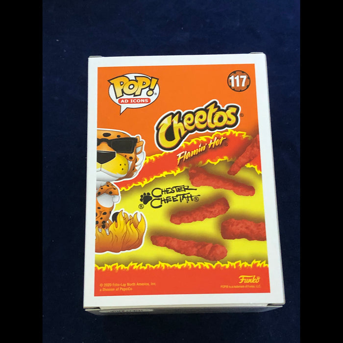 Funko Pop Funko Pop Ad Icons Chester Cheetah Flames Glow in the Dark BoxLunch Exclusive Rare Vaulted Vinyl Toy Art Figure