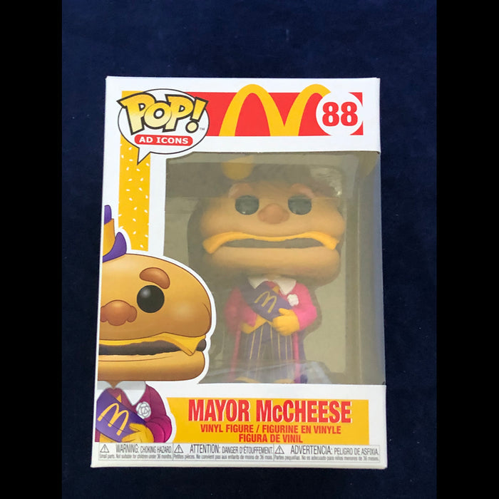 Funko Pop Funko Pop Ad Icons McDonalds Mayor McCheese Vinyl Toy Art Figure