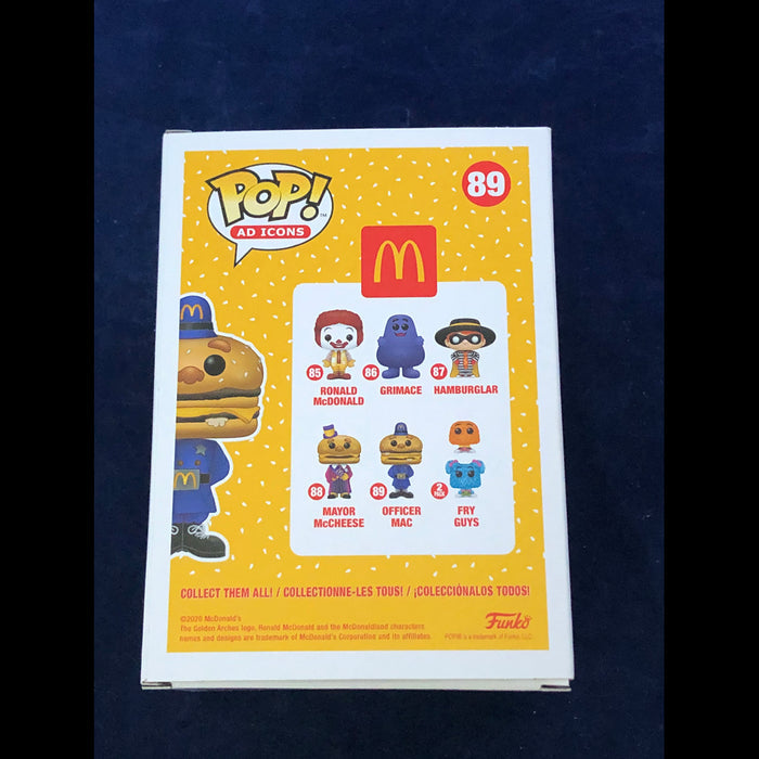Funko Pop Funko Pop Ad Icons McDonalds Officer Mac Vinyl Toy Art Figure